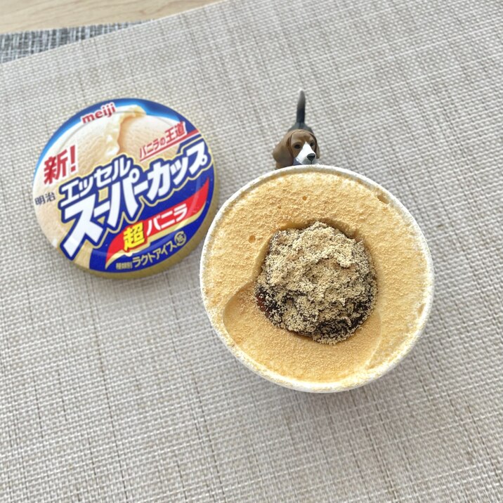 黒蜜・餡子de和風アイスクリーム♡